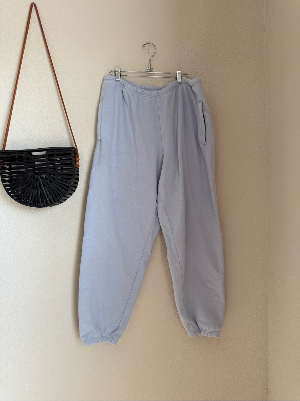 SKIMS Blue Sweatpants, Size XL